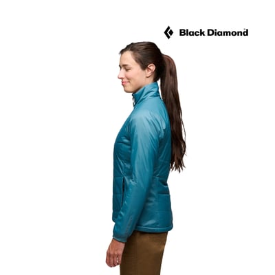 【Black Diamond】 Women's Solution 2.0 Jacket 女款保暖外套 PrimaLoft® 霧藍3
